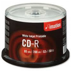 CD-R IMATION PRINTABLE SPINDEL OF 50PCS