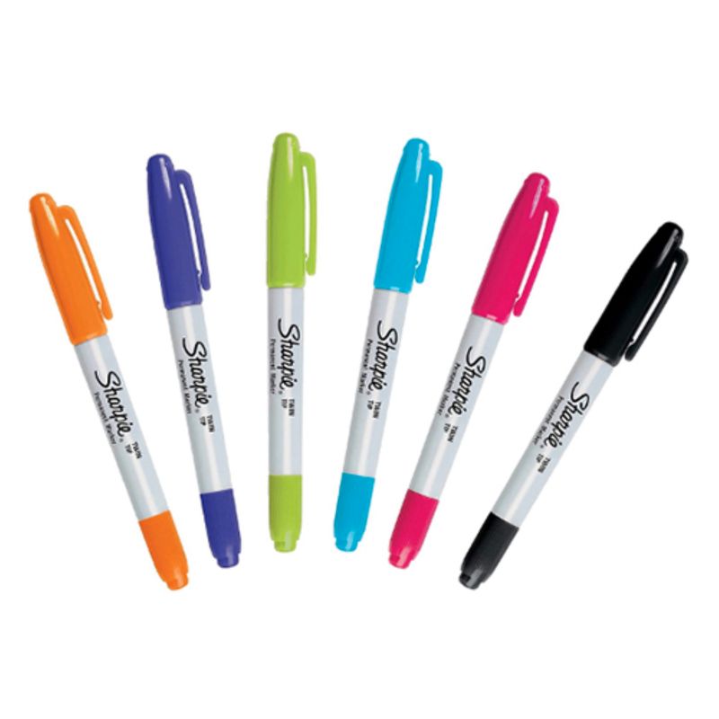 Sharpie Twin Tip Permanent Marker Assorted 8 Pieces - Al Masam Stationery LLC