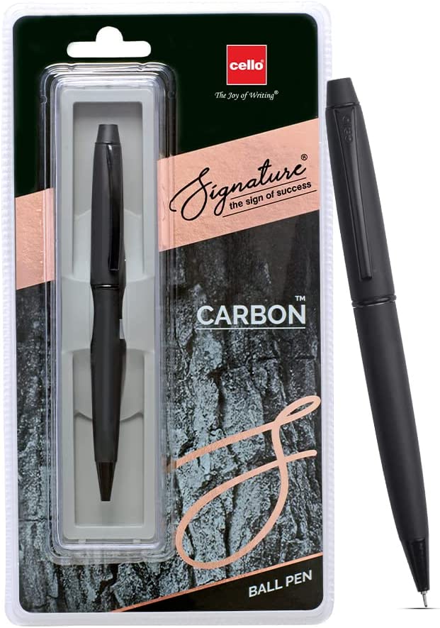 Cello Signature Carbon Slim BP 1BLTR- Blue - Al Masam Stationery LLC Main image