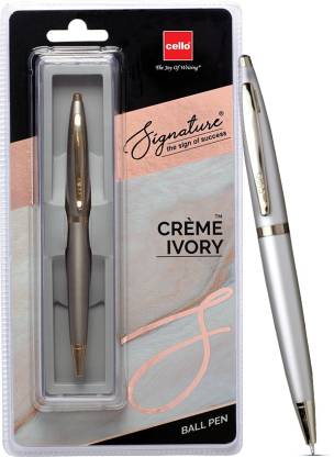 Cello Signature Cream Ivory BP 1BLTR- Blue - Al Masam Stationery LLC Main image