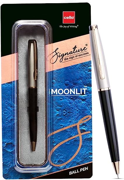 Cello Signature MoonLit BP 1BLTR- Blue - Al Masam Stationery LLC Main image