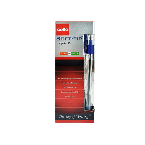 Cello Soft tip 0.7mm Blue - (Box of 12) Secondary image