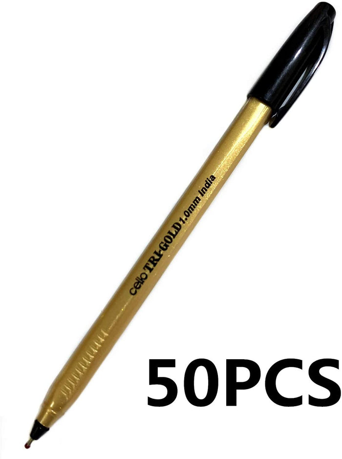 Cello Tri Gold 1mm Black