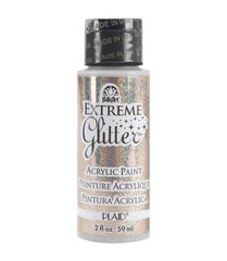 Folkart Extreme Glitter Multi Surface Paints Champagne - Al Masam Stationery LLC