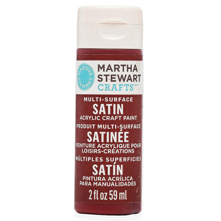Martha Stewart Multi Surface Paint Satin 2 Oz. Chipotle - Al Masam Stationery LLC