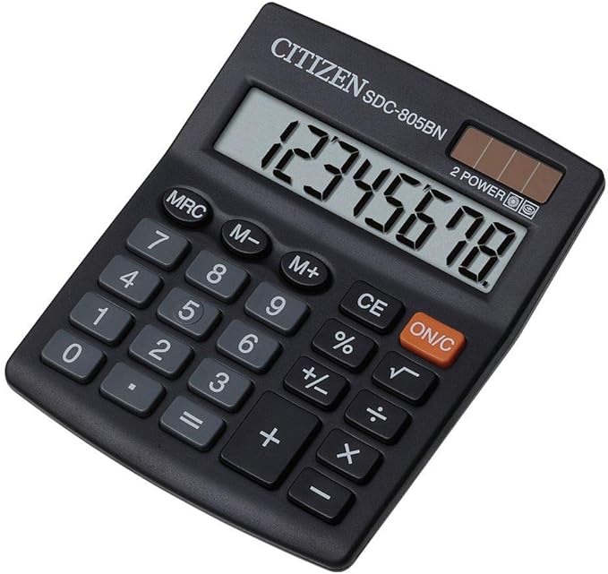 Citizen Calculator , Model - SDC805 - Al Masam Stationery LLC Main image