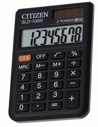 Citizen Calculator , Model - SLD100 - Al Masam Stationery LLC Main image
