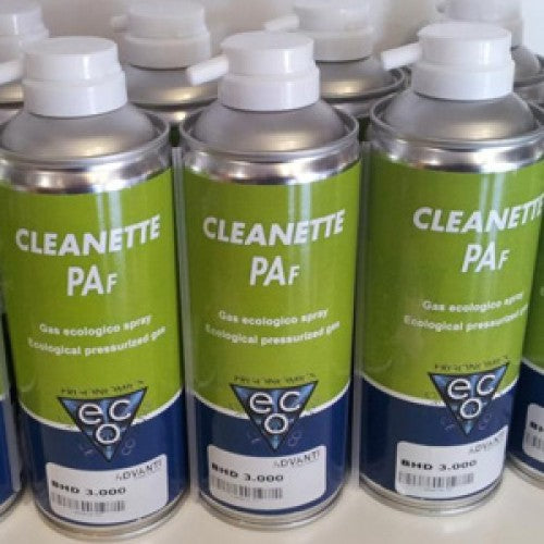 The Cleanette PAF 400ML is a powerful and effective cleaning solution for surfaces and fabrics. Formulated with expert knowledge and scientifically proven ingredients, it removes dirt and stains with ease. Experience a professional clean every time with Cleanette PAF 400ML.  Capacity: 400 ml Contains flammable products