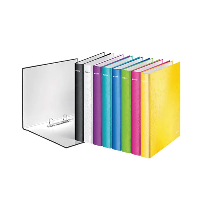 Clipp D-Type A4 Size 2 Ring Binder Orange MY - Al Masam Stationery LLC