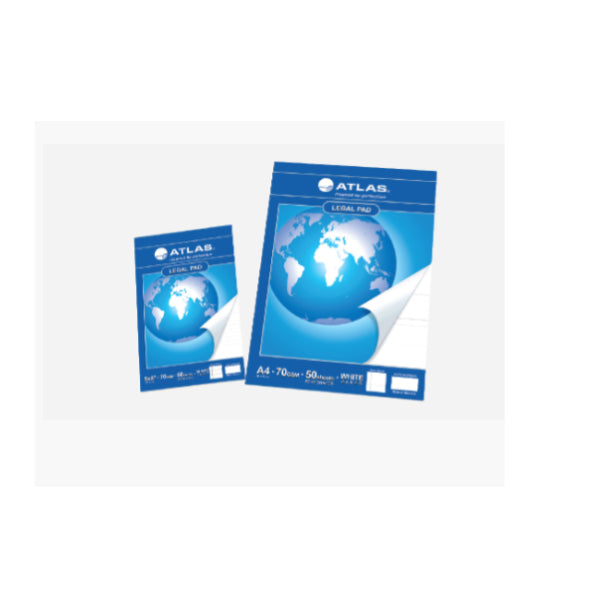 Clipp Writting Legal Pad A5 40sheet White - Al Masam Stationery LLC Main image