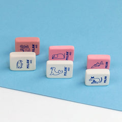 Soft synthetic rubber eraser 445 printed with children's designs - Al Masam Stationery LLC