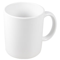 AMS-147-D - Coated Dishwasher Safe White Ceramic Mug - Al Masam Stationery LLC