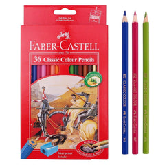 FABER-CASTELL Cardboard packet of 36 color Classic Line
