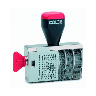 COLOP DATER/PHRASE BAND 4MM - Al Masam Stationery LLC Main image