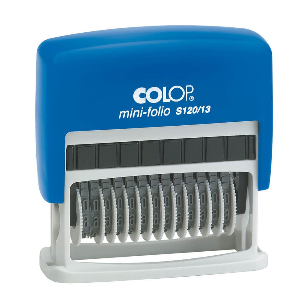 COLOP MINI FOLIO S120/13 NUMBERING M - Al Masam Stationery LLC Main image