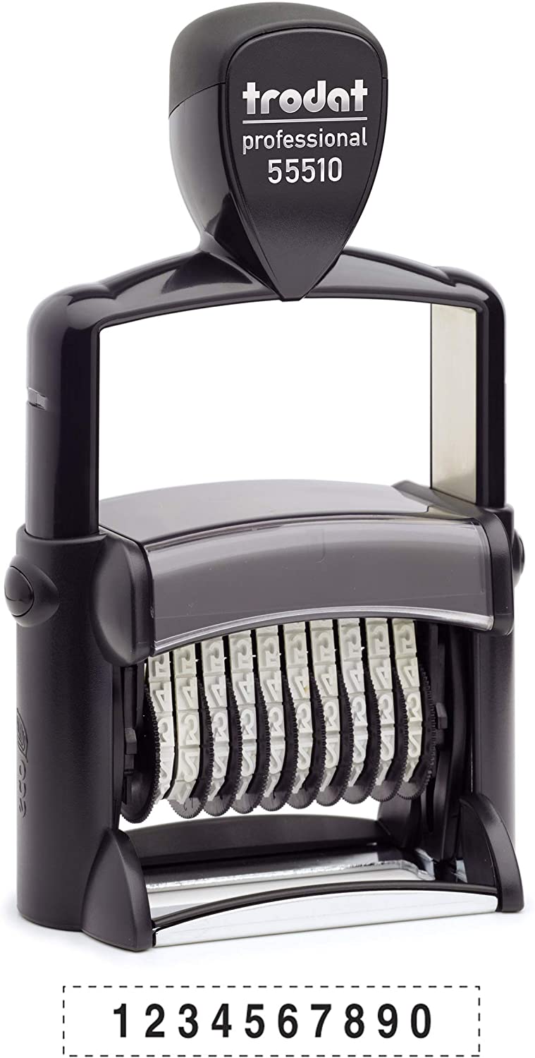 COLOP NUM. STAMP 58X30 (55510) Secondary image