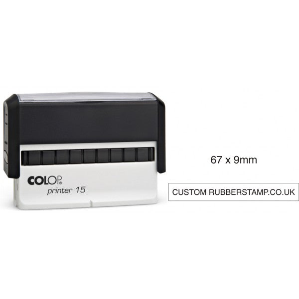 COLOP PRINTER 15  WITH BLACK PAD - Al Masam Stationery LLC Main image