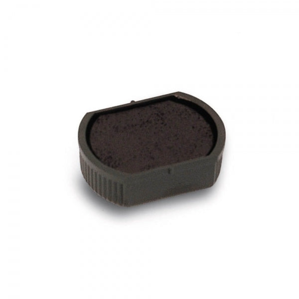 This COLOP spare pad in black is specifically designed for the 17 round model. It provides a crisp and clean impression with every stamp, ensuring that your important documents and materials look professional and polished. Keep your stamp functioning at its best with this high-quality spare pad.  Colop replacement ink pad, round variety. High quality. Reliable. Assorted sizes. Assorted colours.