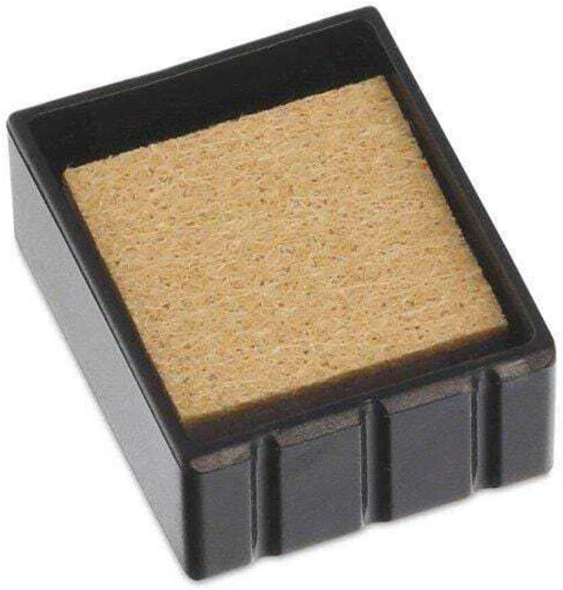 COLOP spare pads are of high quality and recommended for COLOP self-inking stamps. The spare pad E/Q12 comes as replacement for the following COLOP products: Printer Q 12, Printer Q 12 Dater. Only by using original COLOP spare pads, sharp and clean impressions can be assured. The high quality ink we use is document proof, non toxic and anti dry out formula and available in 5 standard colours. Main image