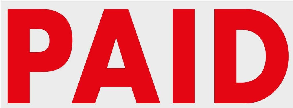 COLOP Printer 20 L04 PAID White / Red Stamp