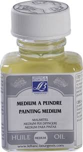 Lefranc & Bourgeois Colorless Painting Medium 75ml Bottle - Al Masam Stationery LLC