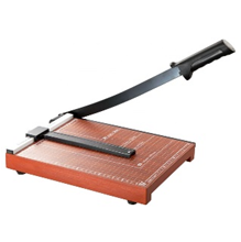 Comix B2786 wooden paper cutter A4 - Al Masam Stationery LLC Main image
