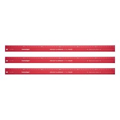 Transotype - Non Slip Aluminium Cutting Ruler 60 X 3.5 Cm - Al Masam Stationery LLC