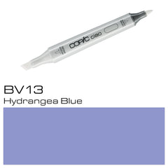 This COPIC CIAO MARKER is ideal for artists and designers. With its BV 13 Hydrangea Blue color, it offers smooth, vibrant ink and a versatile, double-sided design. Enhance your artwork with precise, professional coloring.