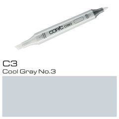 This COPIC CIAO MARKER C 3 COOL GREY is perfect for adding depth and dimension to your artwork. With its cool grey shade, it allows for smooth blending and shading, giving your work a professional touch. Crafted with high-quality materials, this marker is a must-have for any artist or illustrator looking to elevate their creations.