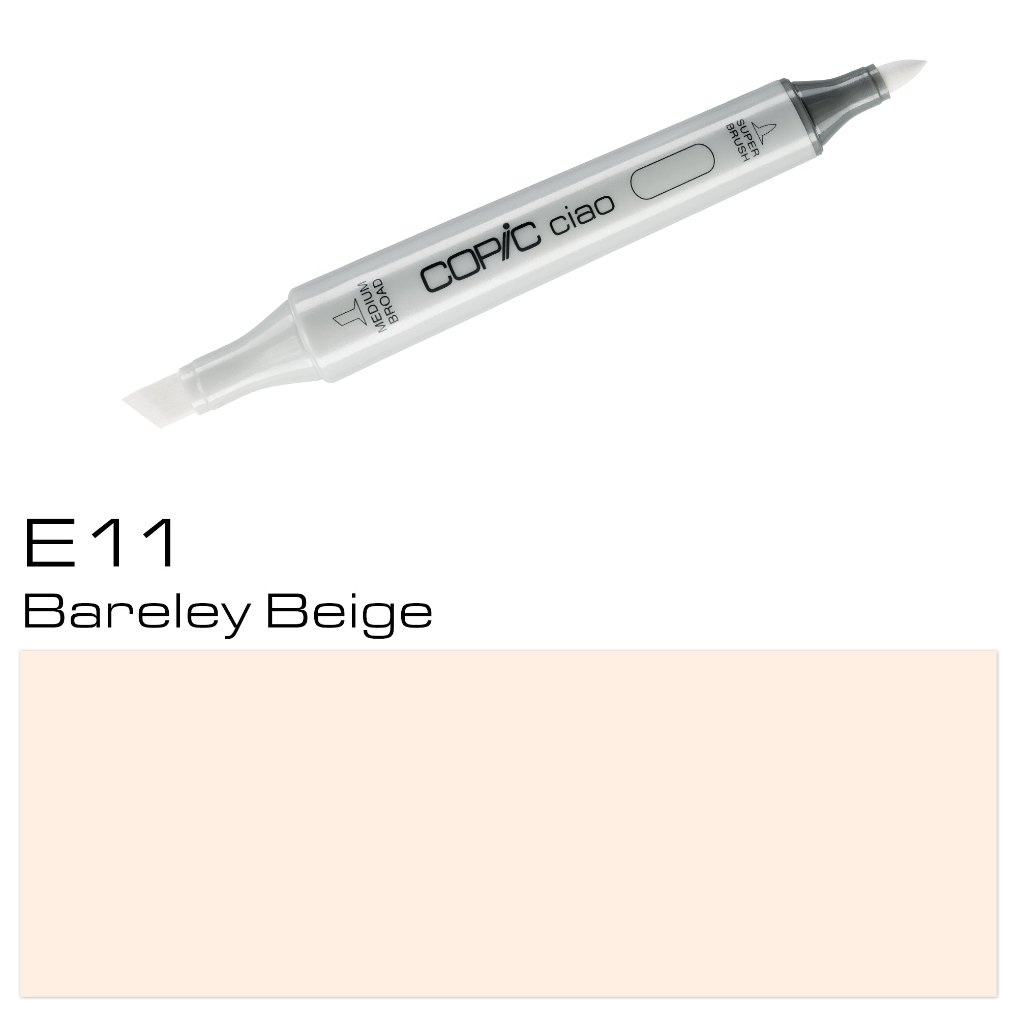 Copic Ciao Marker E 11 Barely Beige - Al Masam Stationery LLC