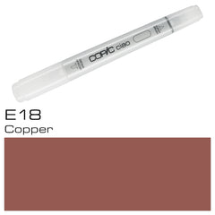 The COPIC CIAO MARKER E18 COPPER is a high-quality, professional-grade marker perfect for all your artistic needs. With its vibrant copper color and smooth application, you'll achieve stunning results with every use. Made with precision and expertise, this marker offers superior quality and performance.