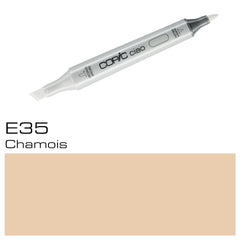 Enhance your artwork with the COPIC CIAO MARKER E 35 CHAMOIS. With its vibrant color and smooth strokes, this marker will make your creations come to life. Crafted with precision and quality, it is perfect for both beginner and professional artists alike.