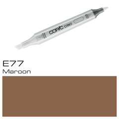 Achieve rich and smooth color saturation with the COPIC CIAO MARKER E 77 MAROON. This high-quality marker is perfect for professionals and beginners alike, delivering vibrant colors and smooth application. Create stunning artwork with ease with the COPIC CIAO MARKER E 77 MAROON.