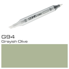 The COPIC CIAO MARKER G 94 is a professional grade marker designed for artists and designers. With a rich, grayish olive color that is perfect for shading and blending, this marker provides precise and vibrant results. Made with high-quality materials, it is a must-have for any creative project.