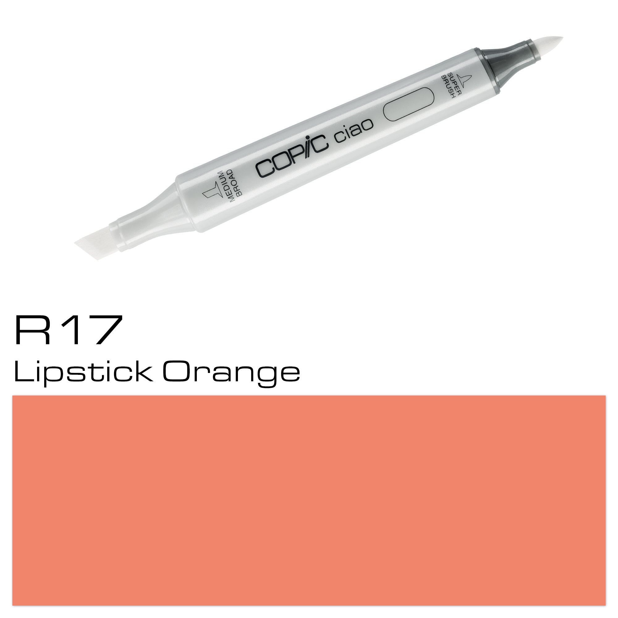 COPIC CIAO MARKER R 17 LIPSTICK ORANGE