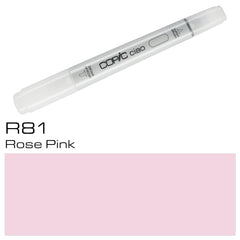 The COPIC CIAO MARKER R81 ROSE PINK is a versatile and highly pigmented marker, perfect for creating vibrant and precise lines. Its alcohol-based ink allows for seamless blending and a wide range of shading options. This must-have marker is a staple for any artist or designer.