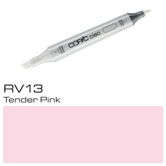 This COPIC CIAO MARKER RV 13 TENDER PINK is perfect for creating soft and delicate shades of pink. With its high quality and versatile design, it provides you with precise and smooth lines, making it a must-have for all your artistic endeavors. Unleash your creativity and achieve beautiful results with this tender pink marker.