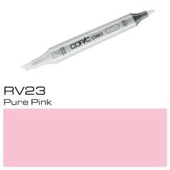 The COPIC CIAO MARKER RV 23 PURE PINK is a high-quality, professional-grade marker. Its vibrant color and smooth, consistent flow make it perfect for creating bold and precise designs. With its blendable formula, it allows for seamless transitions and a wide range of shading options. Perfect for artists and designers looking to elevate their work.