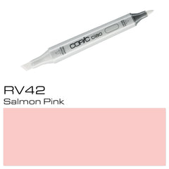 Effortlessly add a touch of warmth and vibrancy to your artwork with the COPIC CIAO MARKER RV 42 SALMON PINK. This high-quality marker features a smooth, precise ink flow and a rich, salmon pink color that will bring your creations to life. Perfect for both professional artists and beginners.