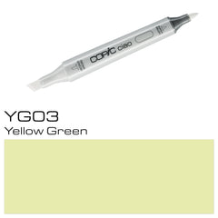 Create beautiful artwork with the COPIC CIAO MARKER in YG 03 Yellow Green. This dual-tip marker is perfect for blending and layering colors, allowing you to achieve stunning shading and depth in your illustrations. Made with high-quality, alcohol-based ink, this marker is perfect for artists of all levels.