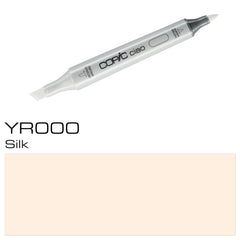 The COPIC CIAO MARKER YR000 SILK is a top-of-the-line marker perfect for professional artists and illustrators. With its high-quality ink and smooth silk finish, this marker will help you achieve precise lines and vibrant colors in your artwork. Its ergonomic design also ensures comfort and control while drawing. Enhance your artistic skills with the COPIC CIAO MARKER YR000 SILK.