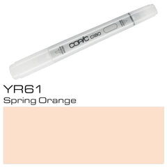 This COPIC CIAO MARKER (YR 61) in yellowish skin pink is perfect for creating realistic skin tones in illustrations and art projects. Made with high-quality alcohol-based ink, this marker allows for smooth, streak-free coverage and precise color blending. A must-have for professional artists and aspiring creators.