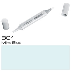 B01 Mint Blue Sketch Marker - Al Masam Stationery LLC