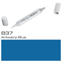 Copic Sketch Marker B37 Antwerp Blue - Al Masam Stationery LLC