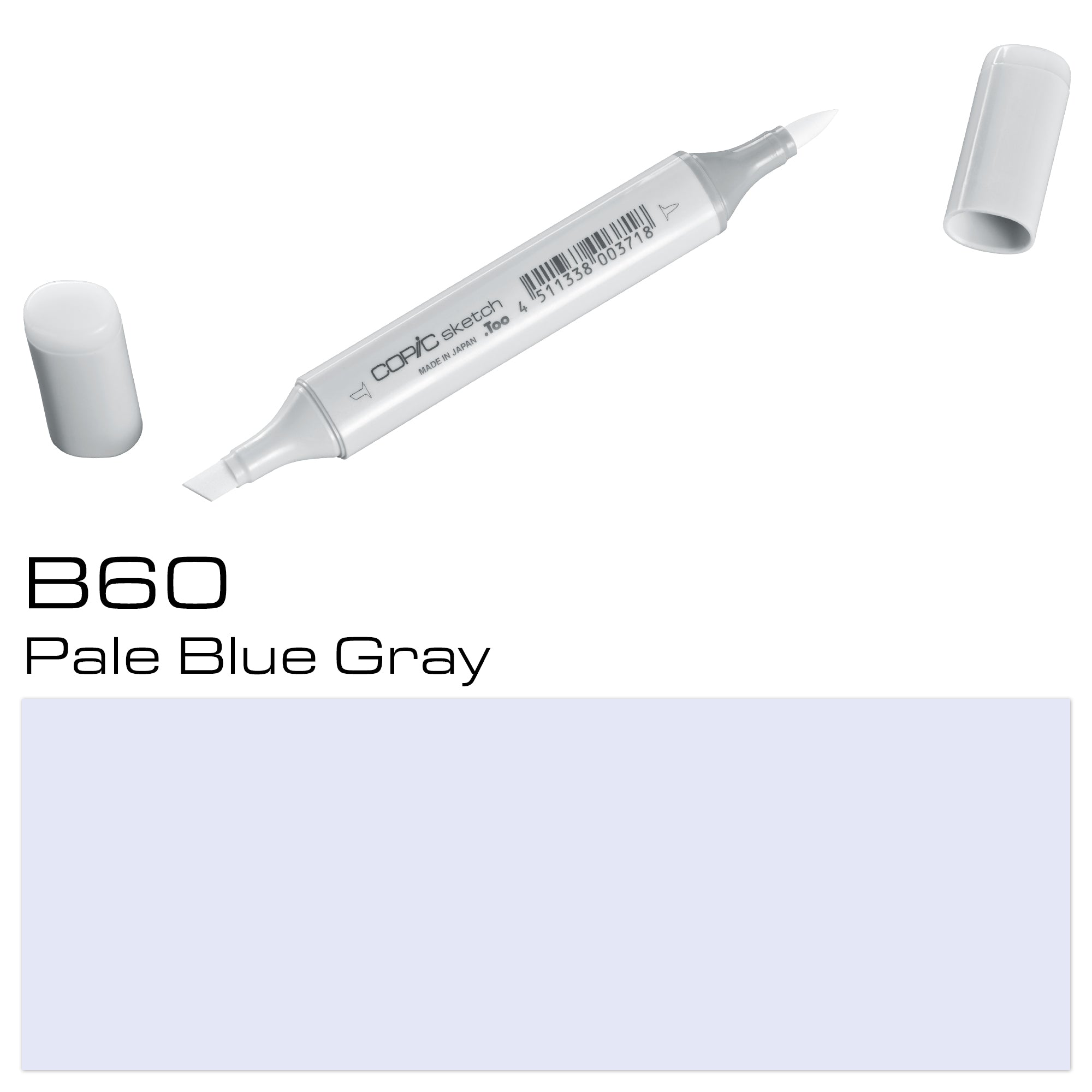 B60 PALE BLUE GRAY SKETCH MARKER