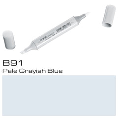 Copic Sketch Marker B91 Pale Grayish Blue - Al Masam Stationery LLC