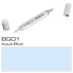 Copic Sketch Marker  Bg01 Aqua Blue - Al Masam Stationery LLC