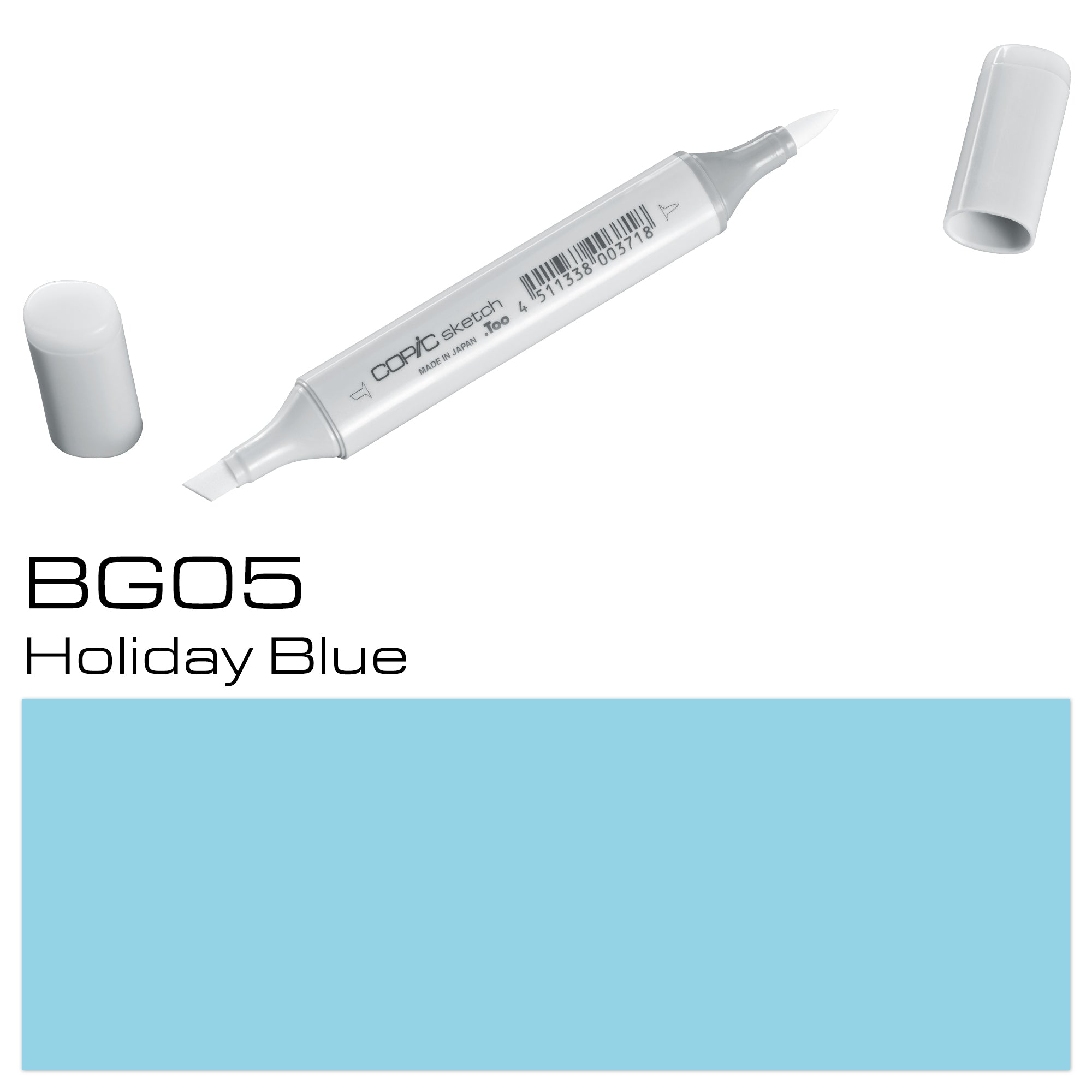 Copic Sketch Marker  Bg05 Holiday Blue - Al Masam Stationery LLC