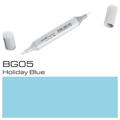 Copic Sketch Marker  Bg05 Holiday Blue - Al Masam Stationery LLC