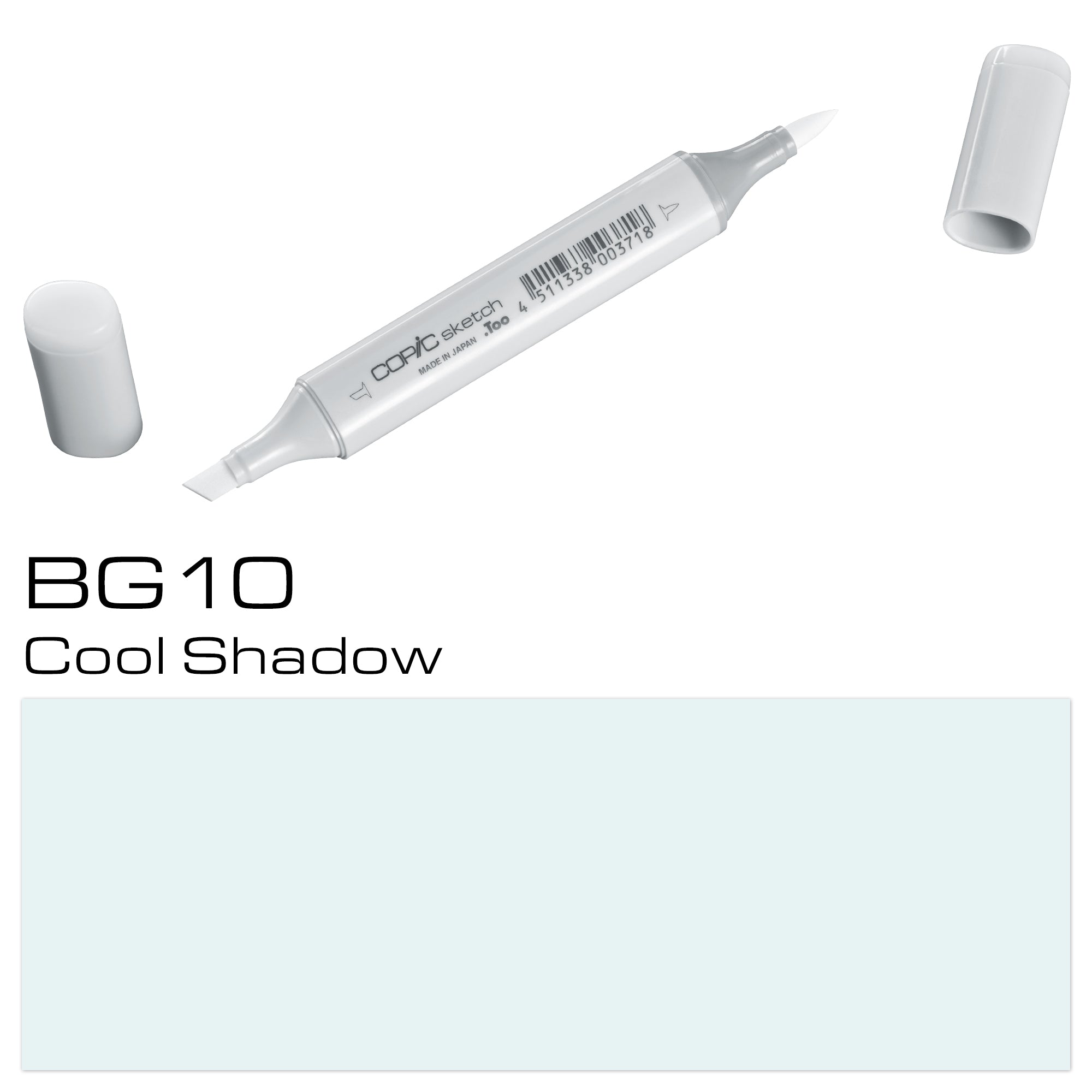 Introducing the COPIC SKETCH MARKER BG10 COOL SHADOW - the perfect tool for all your shading needs. With its precise tip and high-quality ink, this marker delivers beautifully cool shadows to make your illustrations pop. Improve your artwork today with the COPIC SKETCH MARKER BG10 COOL SHADOW.
